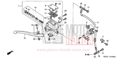 FR. BRAKE MASTER CYLINDER (NSS2501/2) NSS2501 de 2001